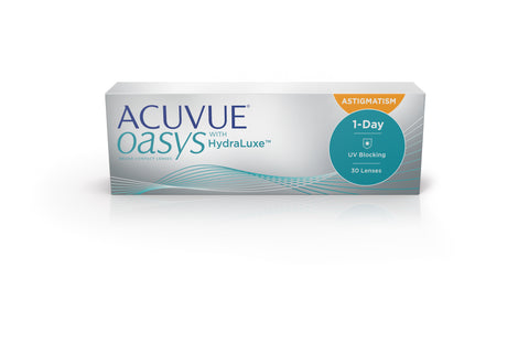 Acuvue Oasys 1-Day for Astigmatism with HydraLuxe 30P